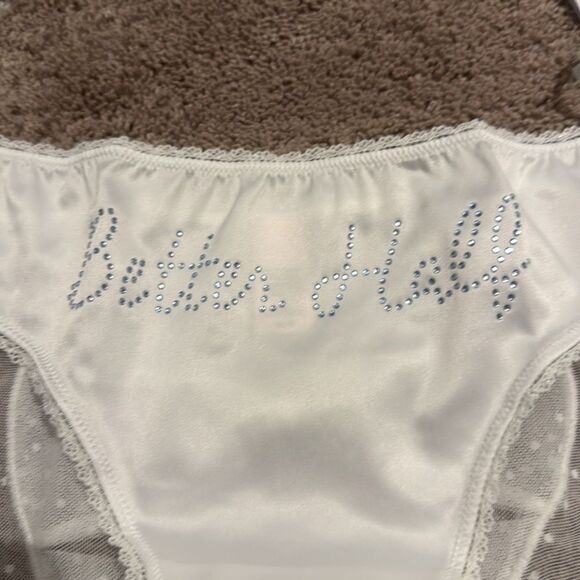 “Bride” rhinestone panties VS I do collection size M - Picture 7 of 8
